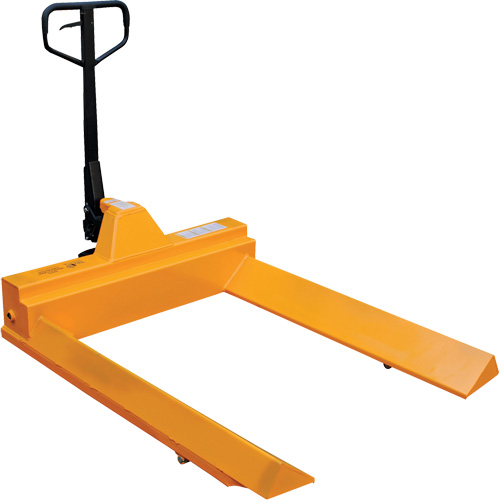 Transpalette pour mat&eacute;riaux en rouleaux, Acier, 48" lo x 7,5" la, Capacit&eacute; 4000 lb Rideout Tool & Machine Inc.