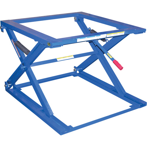 Support de palette ajustable, 42-1/2" lo x 40" la, Capacit&eacute; 5000 lb Rideout Tool & Machine Inc.