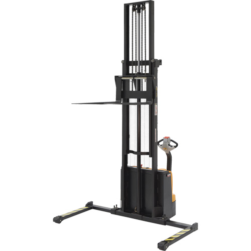 Gerbeur &agrave; m&acirc;t double, Fonctionnement &eacute;lectrique, Capacit&eacute; 2200 lb, Lev&eacute;e max 150" Rideout Tool & Machine Inc.