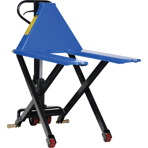 Hydraulic & Manual Skid Scissor Lift, 47" L x 27" W, Steel, 2200 lbs. Capacity Rideout Tool & Machine Inc.