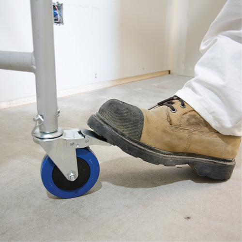 Mini roulette de 4" avec goupille verrouillable Rideout Tool & Machine Inc.