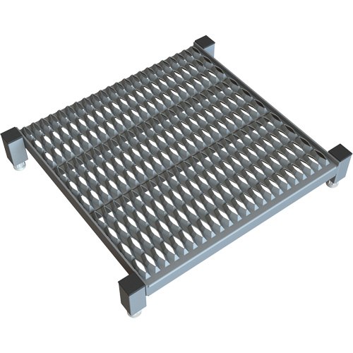 Plateforme de travail en une &eacute;tape &agrave; hauteur r&eacute;glable, 24" la x 24" pr, Capacit&eacute; de 800 lb, Enti&egrave;rement soud&eacute; Rideout Tool & Machine Inc.