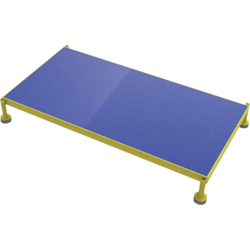 Plateforme de travail en une &eacute;tape &agrave; hauteur r&eacute;glable, 24" la x 48" pr, Capacit&eacute; de 800 lb, Enti&egrave;rement soud&eacute; Rideout Tool & Machine Inc.