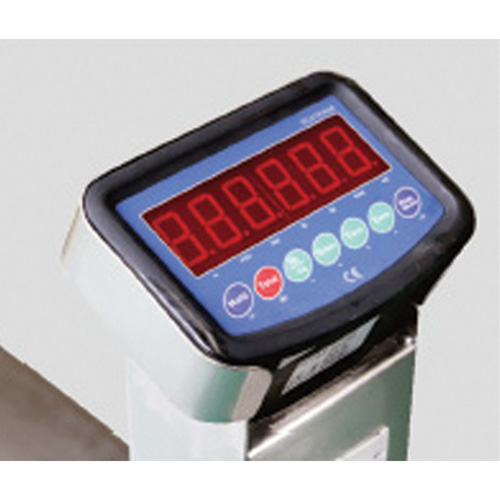 Eco Weigh-Scale Pallet Truck, 48" L x 27" W, 4400 lbs. Cap. Rideout Tool & Machine Inc.