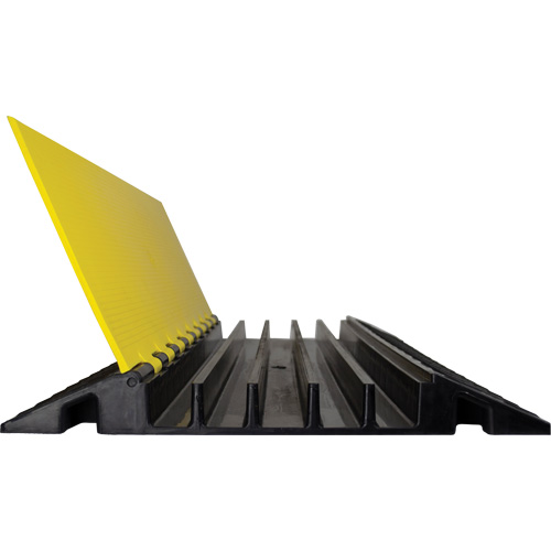 Powerhouse Heavy-Duty Straight Cable Protector, 5 Channels, 36" L x 19.75" W x 2.25" H Rideout Tool & Machine Inc.