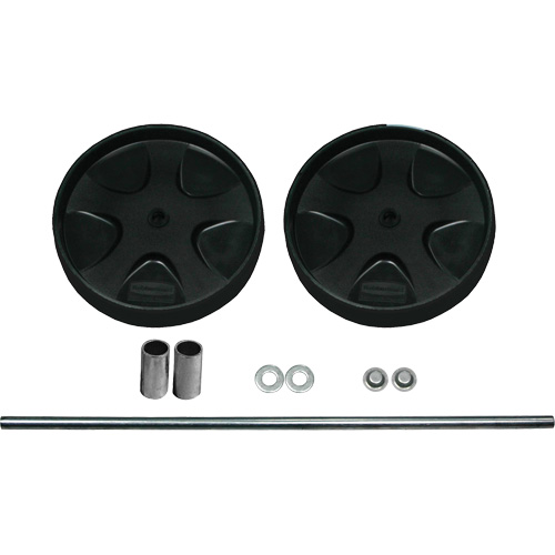 Trousse de roues et axe pour chariot de concierge Rideout Tool & Machine Inc.