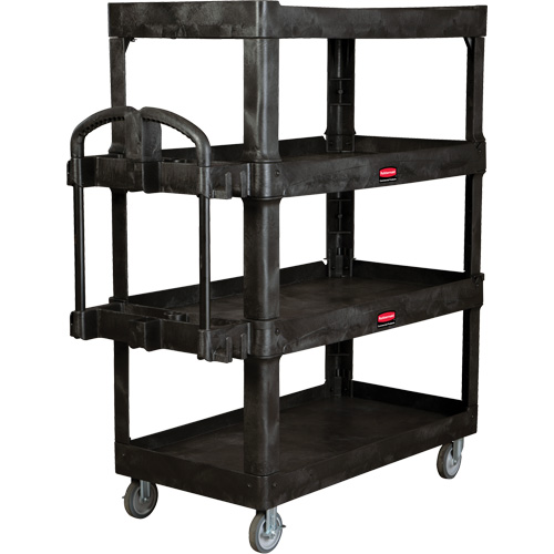 Chariot utilitaire robuste et ergonomique, 4 tiers, 24-1/4" x 62-2/5" x 54-1/10", Capacit&eacute; 700 lb Rideout Tool & Machine Inc.
