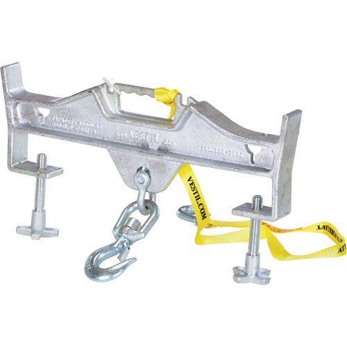 Crochet de levage &agrave; pivot double, Ouverture des fourches 7-1/4" x  2-1/2" Rideout Tool & Machine Inc.