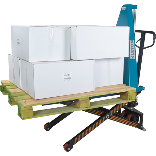 Manual Scissor Skid Lift, 45-1/4" L x 20-1/4" W, Steel, 3300 lbs. Capacity Rideout Tool & Machine Inc.
