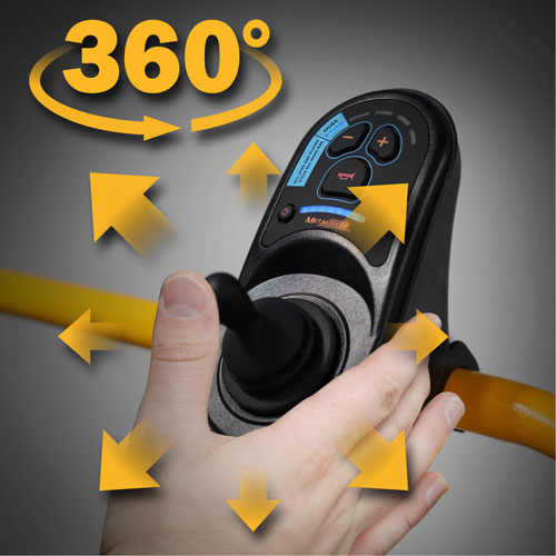 Syst&egrave;me de motorisation pour &eacute;chafaudage Climb-N-Go Rideout Tool & Machine Inc.