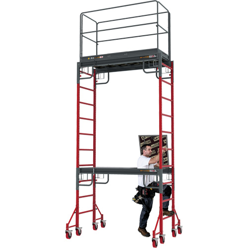 Buildman Baker Drywall Scaffold, 31" D x 6' H Rideout Tool & Machine Inc.
