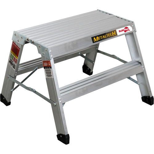 Portable Work-Stand Saw Horse, Aluminum Frame, 12-1/4" D x 24" H Rideout Tool & Machine Inc.
