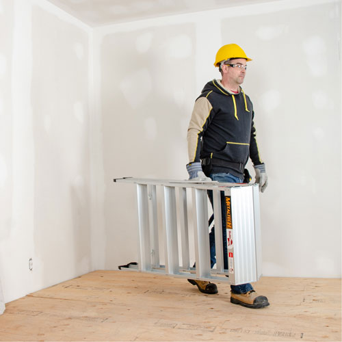 Poste de travail chevalet de sciage portatif, Cadre Aluminium, 12-1/4" p x 48" h Rideout Tool & Machine Inc.