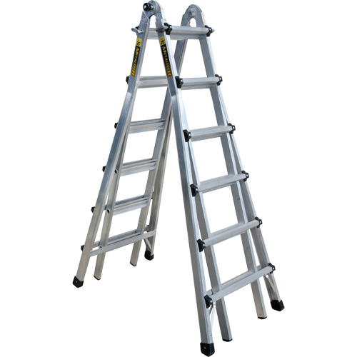 &eacute;chelle t&eacute;lescopique multifonction, Aluminium, 300 lb Rideout Tool & Machine Inc.