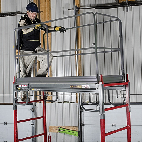 Trousse de garde-corps pour &eacute;chafaudage Rideout Tool & Machine Inc.