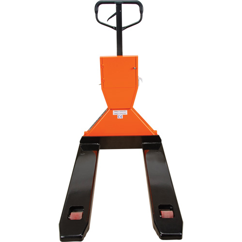 Digital Scale Pallet Truck, 44.5" L x 27.75" W, 4400 lbs. Cap. Rideout Tool & Machine Inc.