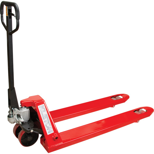 Manual Pallet Truck, Steel, 48" L x 21" W, 5500 lbs. Capacity Rideout Tool & Machine Inc.