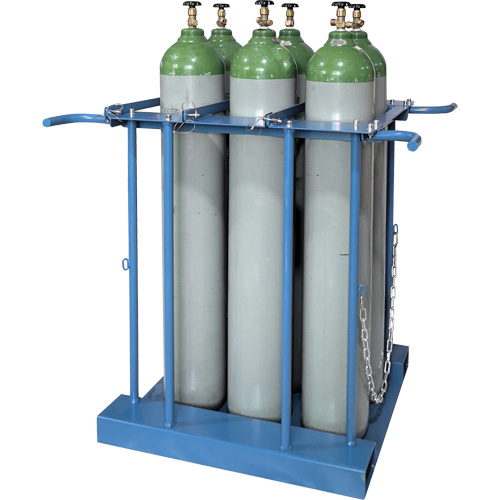 6-Cylinder Forklift Cylinder Storage Caddy Rideout Tool & Machine Inc.