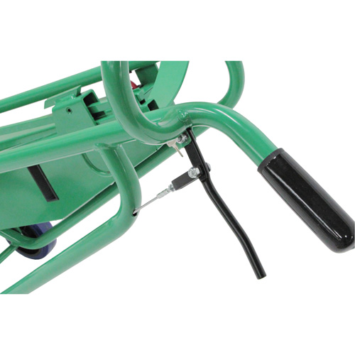 Diable pour baril motoris&eacute; avec roues pneumatiques Rideout Tool & Machine Inc.