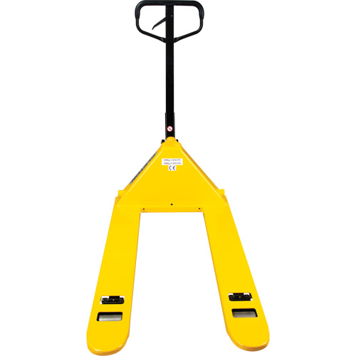 Steel Wheel Pallet Truck, Steel, 48" L x 27" W, 5500 lbs. Capacity Rideout Tool & Machine Inc.