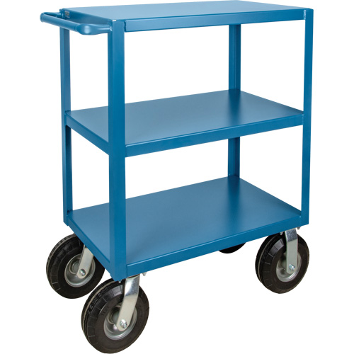 Outdoor Shelf Cart, 3 Tiers, 24" W x 39" H x 39" D, 1200 lbs. Capacity Rideout Tool & Machine Inc.