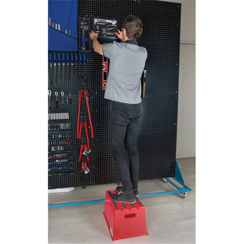 Escabeau industriel, 20-7/8" x 12-3/16" x Hauteur 12" Rideout Tool & Machine Inc.