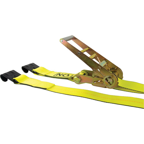 Winch Strap, Flat Hook, 30' W x 3" L, 5400 lbs. (2449 kg) Working Load Limit Rideout Tool & Machine Inc.
