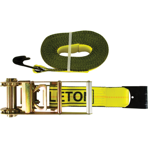 Winch Strap, Flat Hook, 30' W x 3" L, 5400 lbs. (2449 kg) Working Load Limit Rideout Tool & Machine Inc.