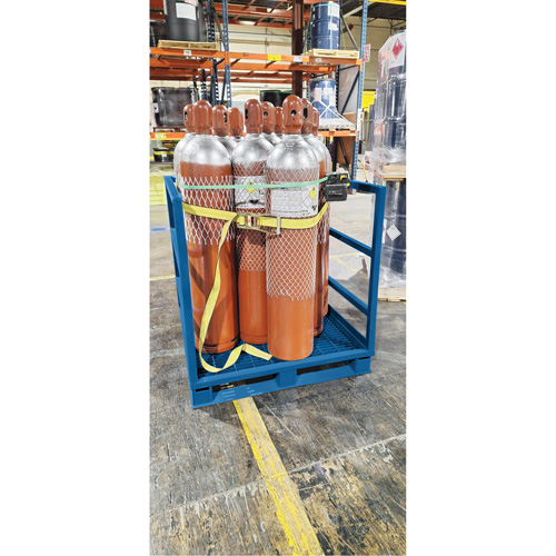 Palette pour bouteilles de gaz Rideout Tool & Machine Inc.