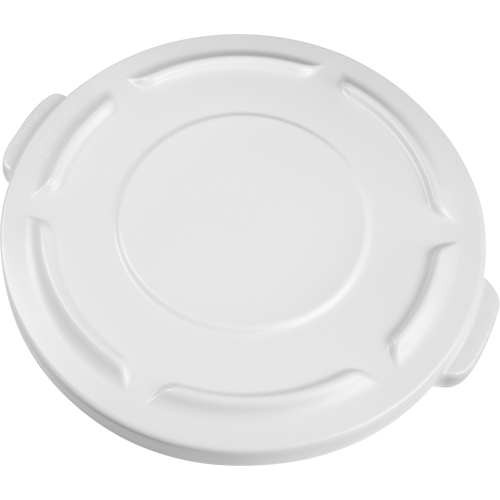 Round Brute&reg; Tops, Flat Lid, Plastic/Polyethylene, Fits Container Size: 19-7/8" Dia. Rideout Tool & Machine Inc.