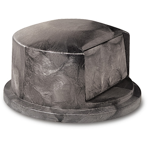 Round Brute&reg; Tops, Dome Lid, Plastic/Polyethylene, Fits Container Size: 22" Dia. Rideout Tool & Machine Inc.