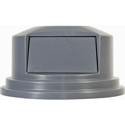 Round Brute&reg; Tops, Dome Lid, Plastic/Polyethylene, Fits Container Size: 26-1/2" Dia. Rideout Tool & Machine Inc.