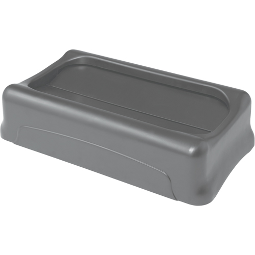 Slim Jim&reg; Top, Swing Lid, Plastic, Fits Container Size: 22" x 11" Rideout Tool & Machine Inc.