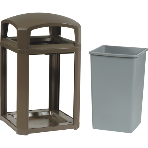 Cadre pour contenant Landmark Series Classique a/enveloppe rigide, Acier galvanis&eacute;, 35 gal. US Rideout Tool & Machine Inc.