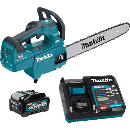 XGT Cordless Brushless Top Handle Chainsaw, 16", Battery Powered, 40 V Rideout Tool & Machine Inc.