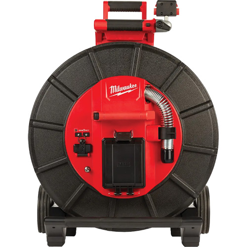 Syst&egrave;me modulaire d'inspection de pipeline raide de 200' M18, T&ecirc;te de cam&eacute;ra 34 mm (1,33") Rideout Tool & Machine Inc.