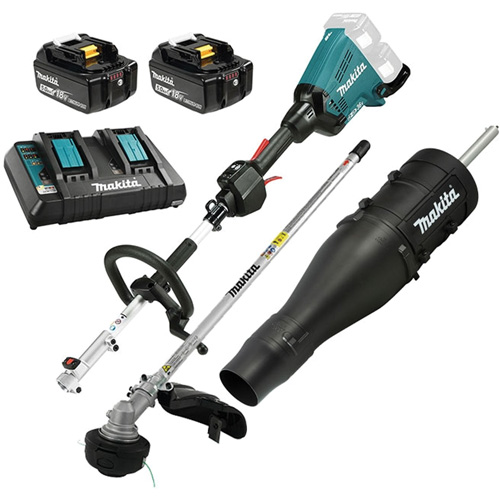 LXT 5.0 Ah Brushless Split Shaft Power Unit Kit with EM405MP Line Trimmer, Battery Powered, 36 V Rideout Tool & Machine Inc.