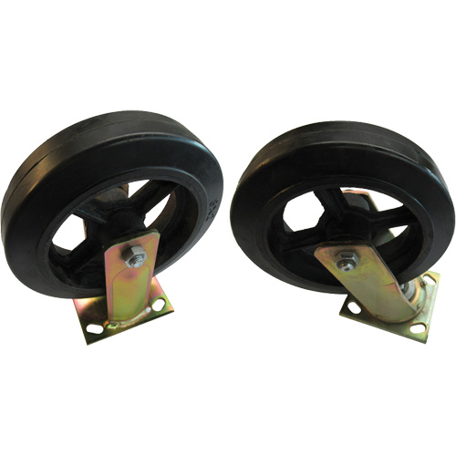 Steel Self-Dumping Hoppers - Caster Sets For Hoppers Rideout Tool & Machine Inc.
