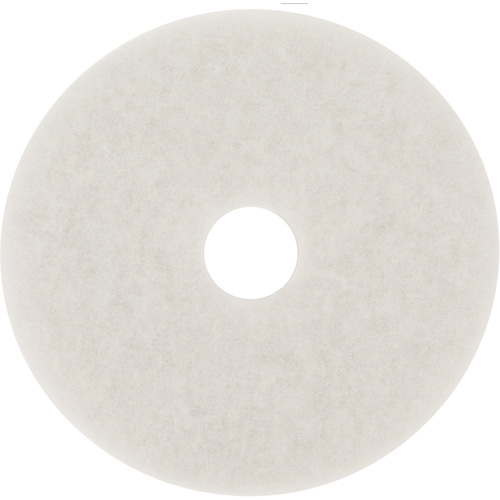 Tampon de polissage pour planchers, 19", Polissage, Blanc Rideout Tool & Machine Inc.