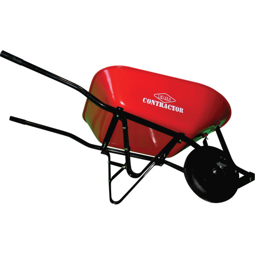 Contractor Wheelbarrow, 6 cu. ft., Steel Tray Rideout Tool & Machine Inc.