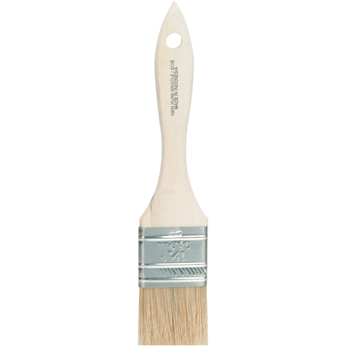 Chip Paint Brush, White China, Wood Handle, 1-1/2" Width Rideout Tool & Machine Inc.