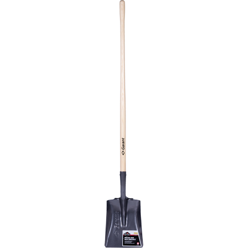 Pelle carr&eacute;e  Pro, Bois, Lame Acier durci, Manche en Droit, Longueur 48" Rideout Tool & Machine Inc.