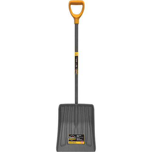 Pro Snow Shovel, Polypropylene Blade, 13-7/8" Wide, D-Grip Handle Rideout Tool & Machine Inc.