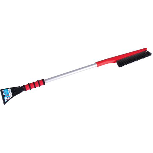 Long Reach Snow Brushes, Nylon Polyethylene Blade, 35" Long, Red Rideout Tool & Machine Inc.