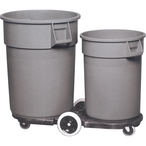 Socle roulant Tandem Brute, Noir Rideout Tool & Machine Inc.