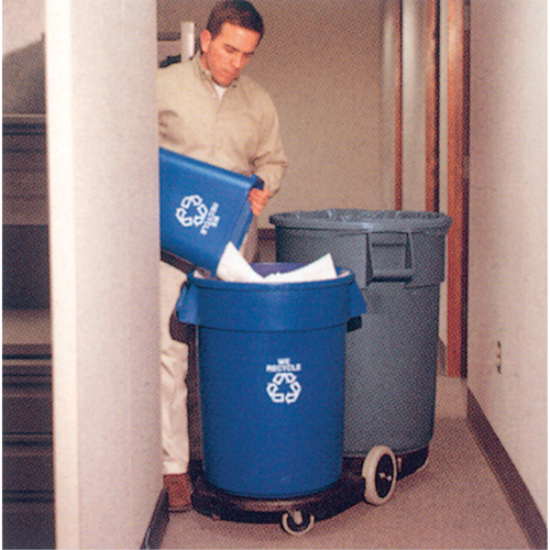 Socle roulant Tandem Brute, Noir Rideout Tool & Machine Inc.