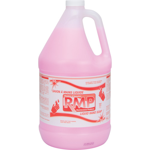 Savon liquide rose pour les mains, Liquide, 4 L, Parfum&eacute; Rideout Tool & Machine Inc.