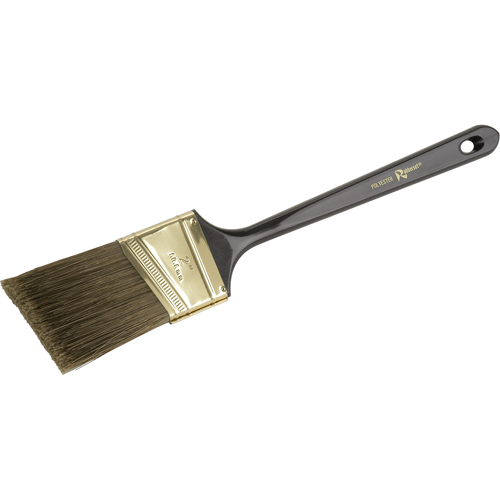 Brosse de pouce &agrave; angle 100% One Coat, Polyester, Manche Plastique, Largeur de 2" Rideout Tool & Machine Inc.