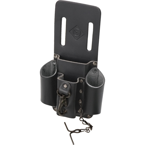 Poche pour ceinture porte-outils, Porte-outil multiple, Cuir, 4 Poches Rideout Tool & Machine Inc.
