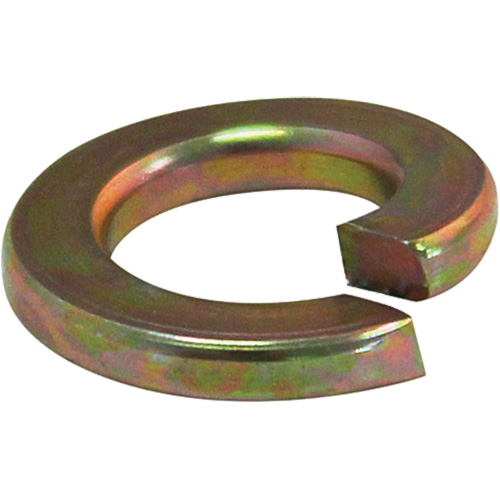 Split Lock Washer, 1", Yellow Zinc Rideout Tool & Machine Inc.